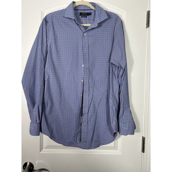 Polo Ralph Lauren Other - Polo Ralph Lauren Performance Button Down Long Sleeve Shirt Sz L